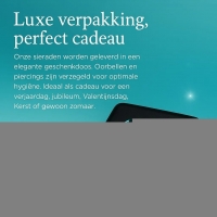 Kralen charm voor bedelketting - Goudkleur - Unisex