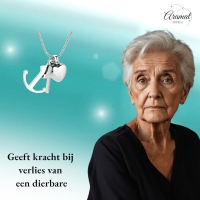 Ashanger Geloof Hoop en Liefde - Zilverkleurig RVS - Heren