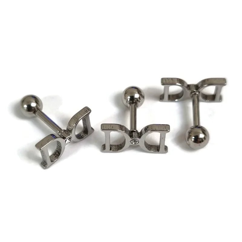 Fantasie Transparant Zilverkleurig Helixpiercing - Unisex