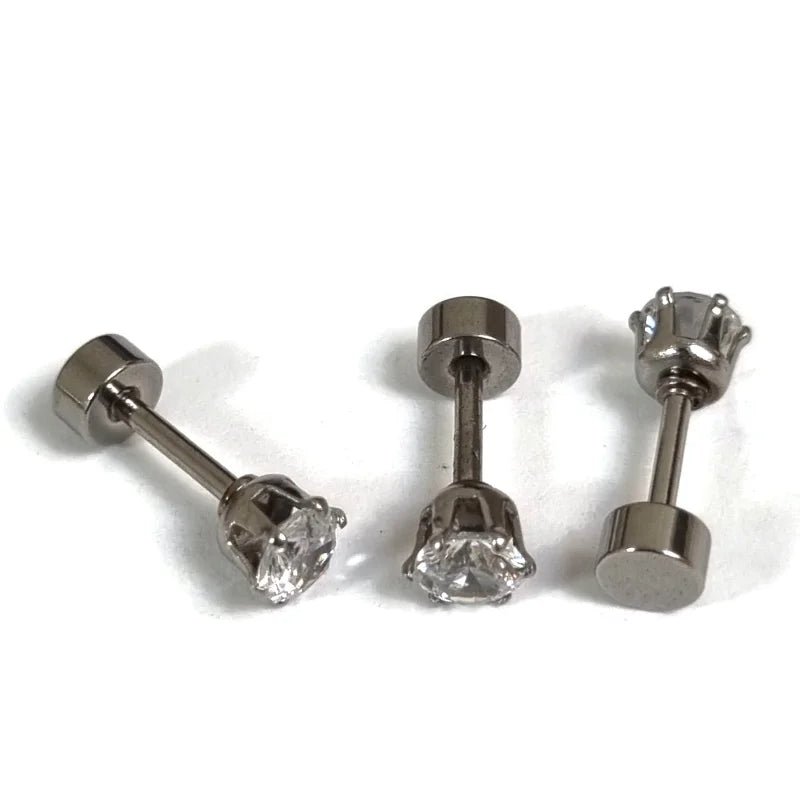 Stijlvolle 4mm Zirkonia Helix Piercing oor - Unisex
