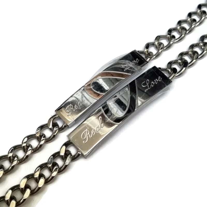 Stalen Relatie Armband Bicolor Gourmet