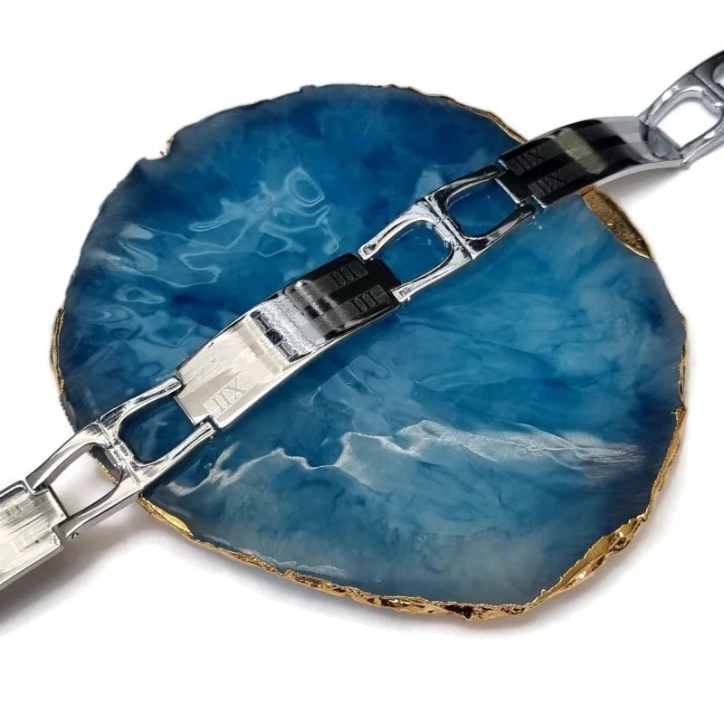 Tijdloze Rvs Schakel Armband - 20cm - Unisex