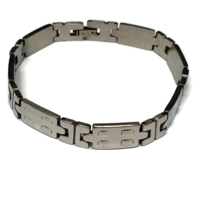 Rvs Schakelarmband edelstaal 20cm