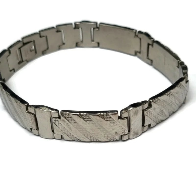 Trendy Schakel Armband voor man