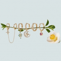 Stijlvolle Dazzly Ears Oorbellen Set -
