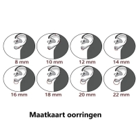 Gouden Oorbellen Set Eyes On You&acirc;&euro;&trade; van Aramat Jewels&Acirc;&reg; -