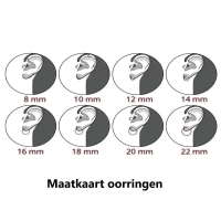 Luxe Oorbellen Setje goudkleurig zilver -