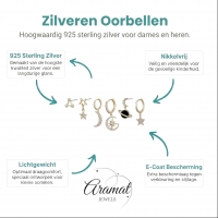Stijlvolle Sterren & Planeet Oorbellen Set -