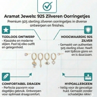 Goudkleurige Oorbellen Set vrouw -