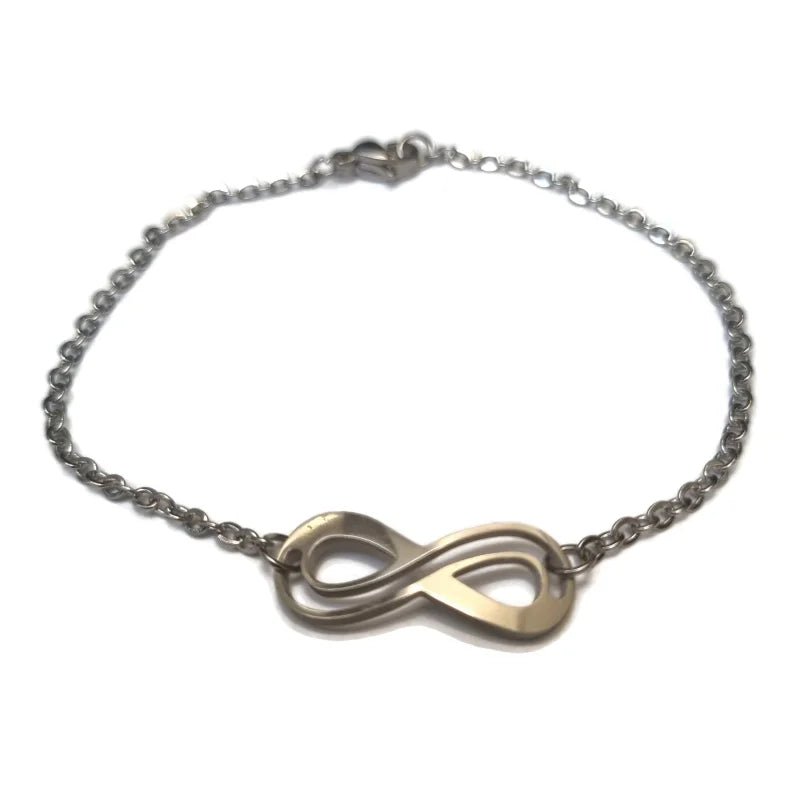 Infinity Dames Armband staal