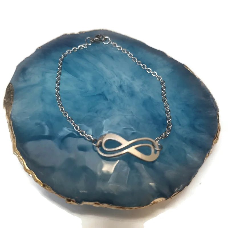 Infinity Dames Armband staal