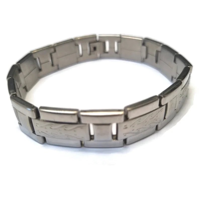 Tijdloze Rvs Schakel Armband - 22cm, 14mm - Unisex