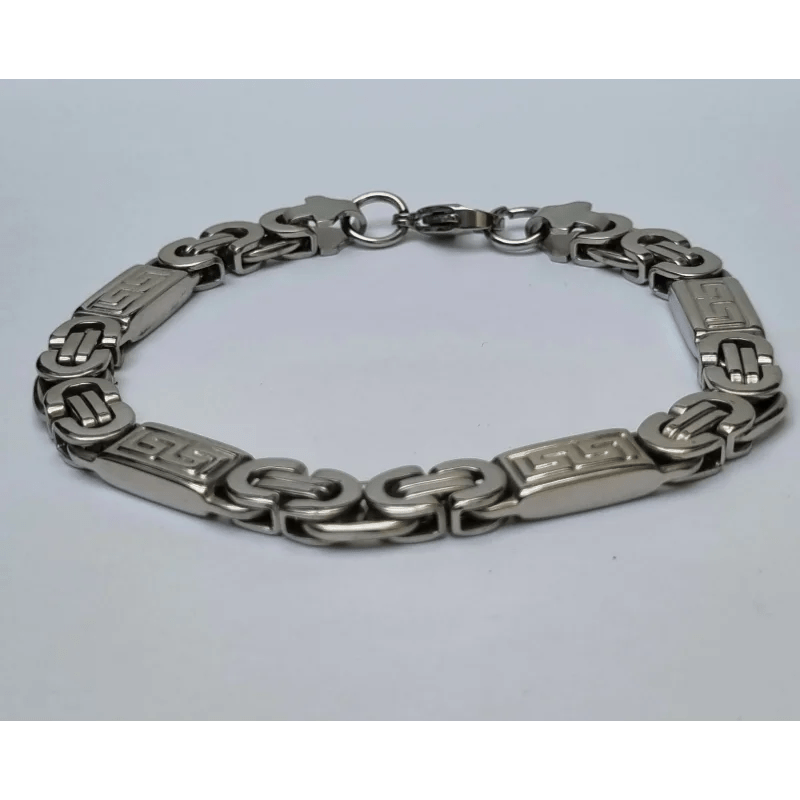 Konings Schakel Armband - Grieks Motief