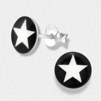Zilveren Ster Oorbellen - Aramat Jewels Set -