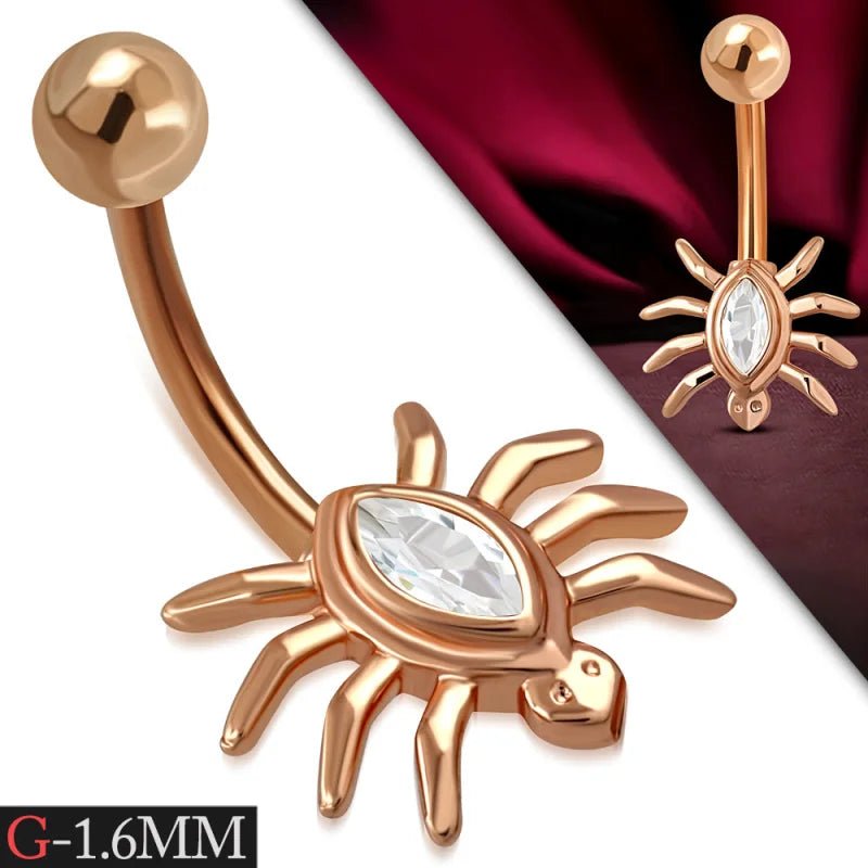 Elegante Navelpiercing spin - Unisex