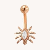 Elegante Navelpiercing spin - Unisex