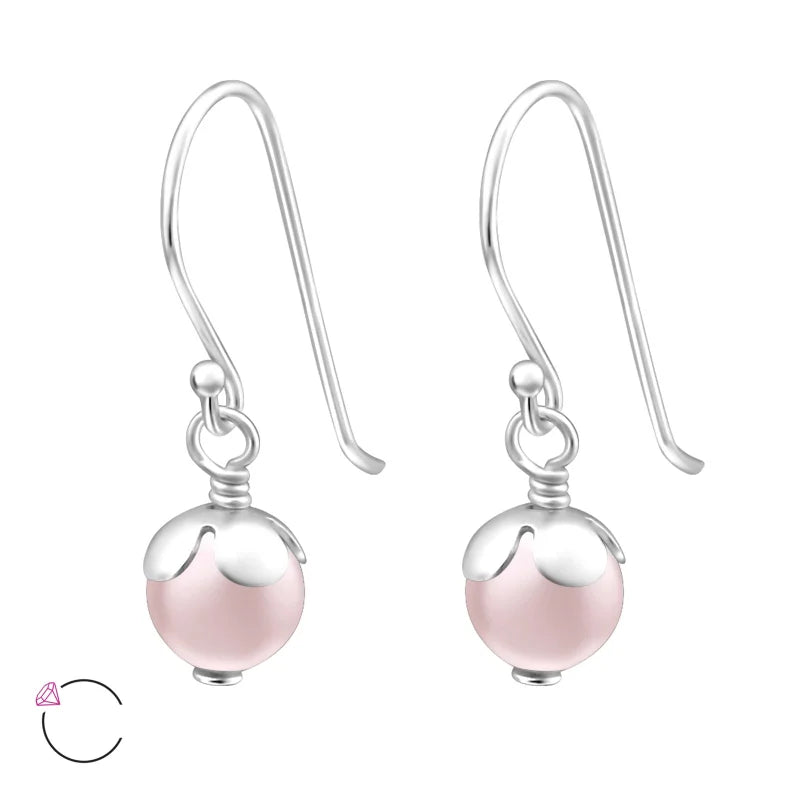Zilveren Rosaline Parel Oorbellen By Aramat Jewels&Acirc;&reg; -