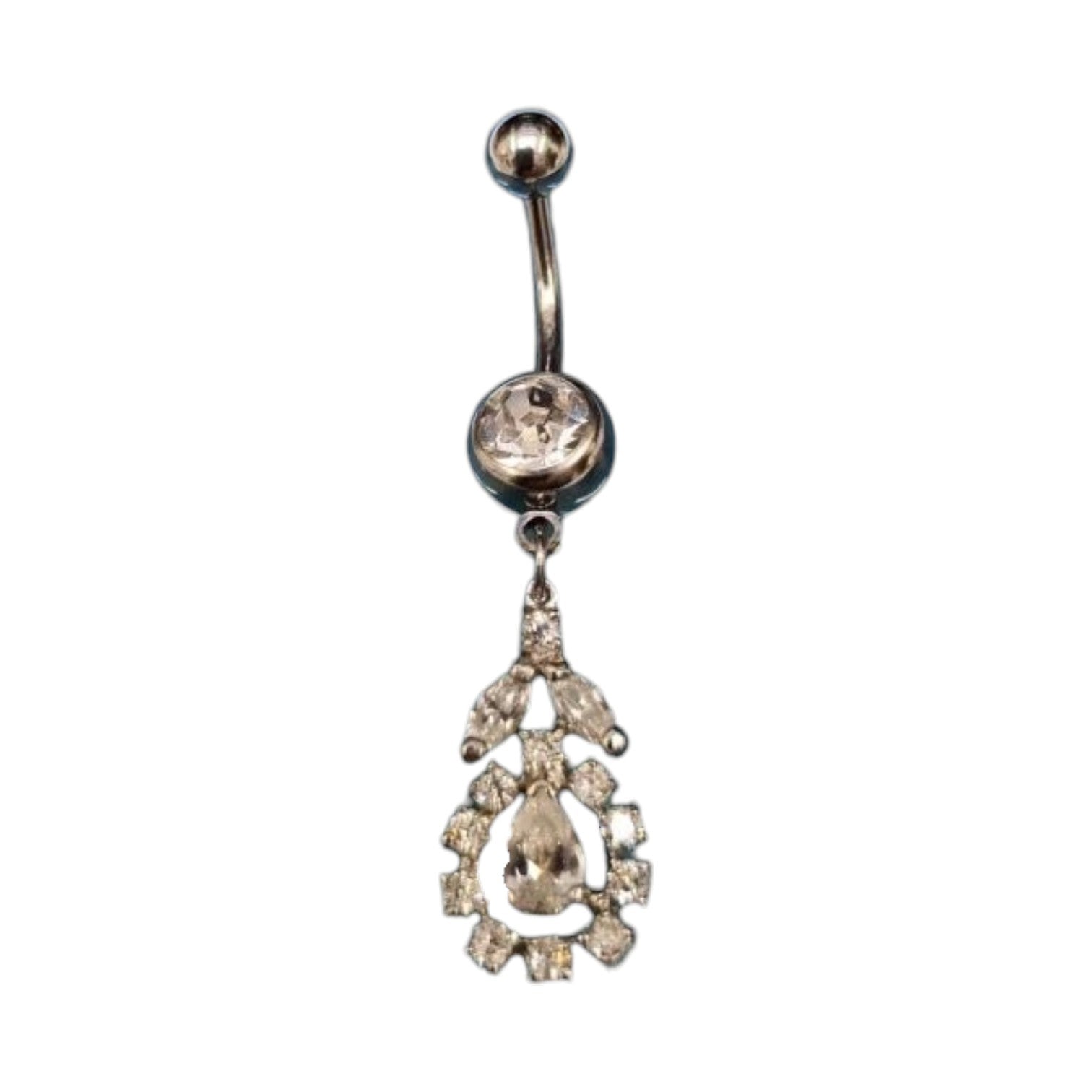 Bloem Hanger Navelpiercing - Heren