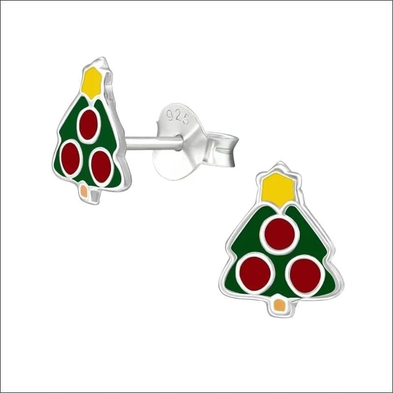 Zilveren Kerstboom Oorbellen van Aramat Jewels&Acirc;&reg; -