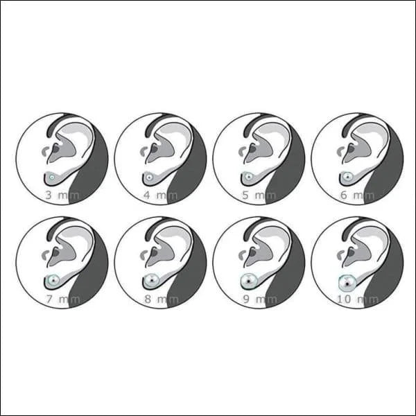 Hartvormige Zilveren Oorbellen - Slotje-8x6mm -
