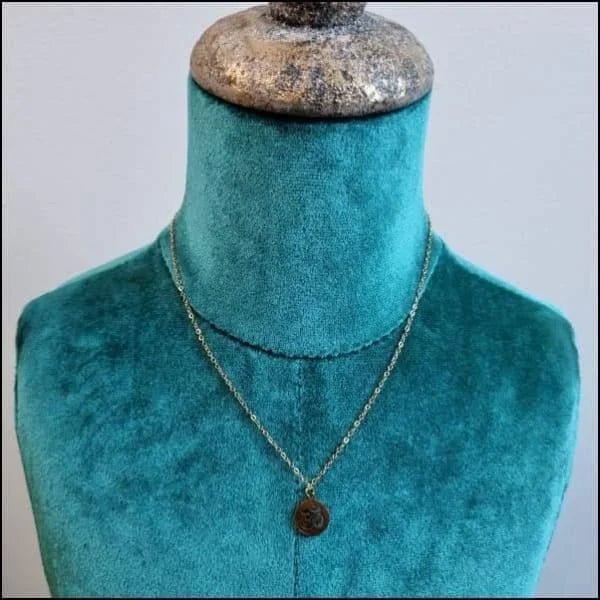 Vrouwen Ketting met Arabisch Teken Ronde Hanger RVS - Zilverkleurig - Dames