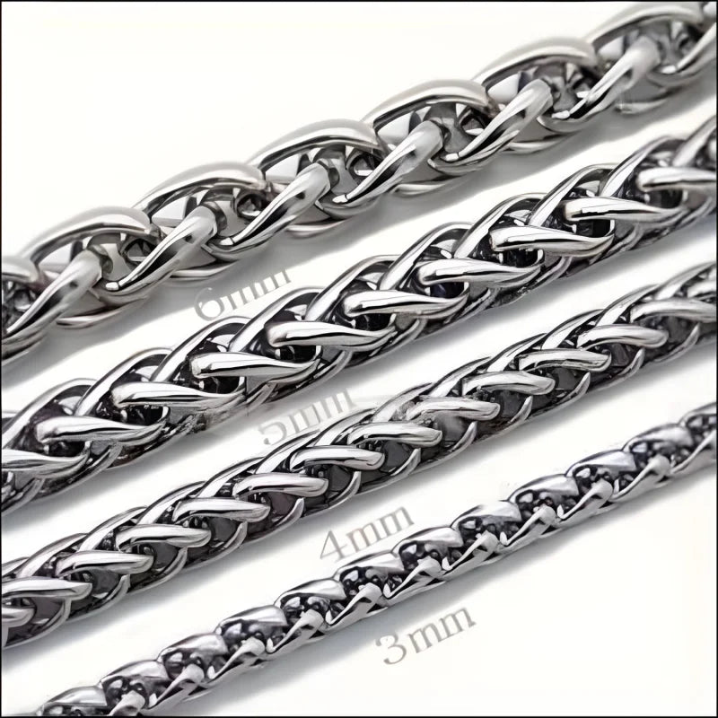Vossenstaart Armband van Rvs - Heren