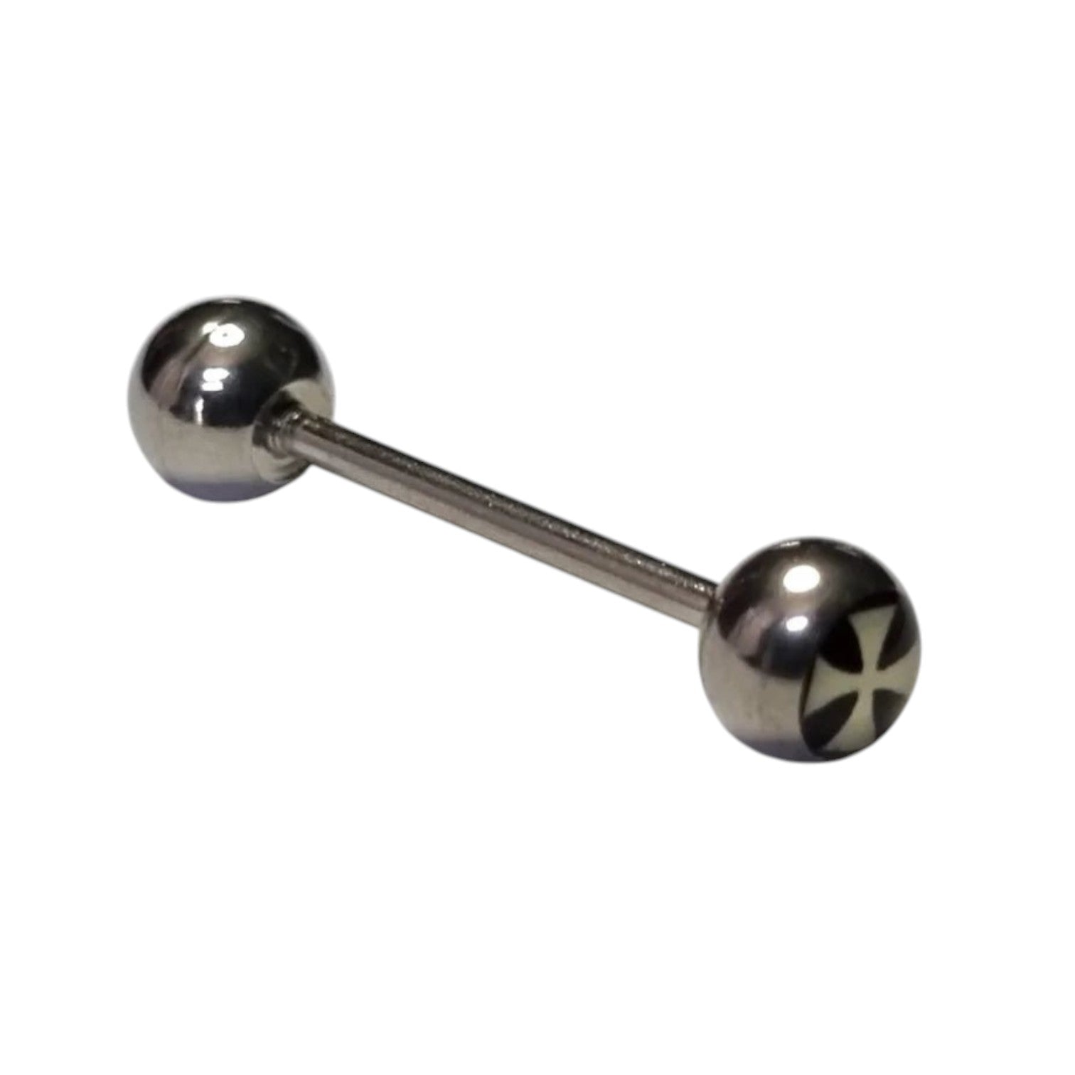 Stijlvolle Stalen Tongpiercing van Aramat Jewels&Acirc;&reg; -