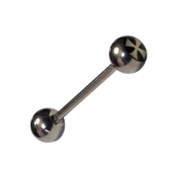 Stijlvolle Stalen Tongpiercing van Aramat Jewels&Acirc;&reg; -