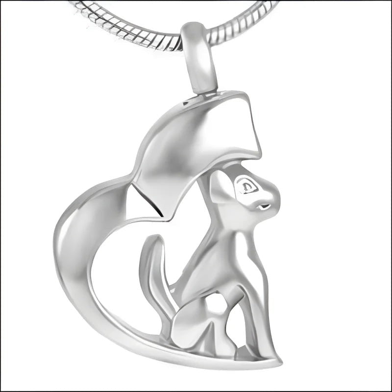 Stalen Ashanger Hond Zilverkleurig &acirc;&euro;&ldquo; 30x20mm Gedenksieraad - Unisex