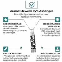 Ashanger buis met dierenpootjes &acirc;&euro;&ldquo; dierbare herinnering - Heren