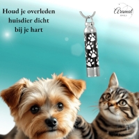 Ashanger buis met dierenpootjes &acirc;&euro;&ldquo; dierbare herinnering - Heren