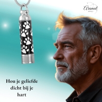 Ashanger buis met dierenpootjes &acirc;&euro;&ldquo; dierbare herinnering - Heren