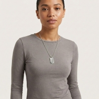 Rechthoek Ashanger Zilverkleurig RVS &acirc;&euro;&ldquo; 30x18mm Gedenksieraad - Unisex