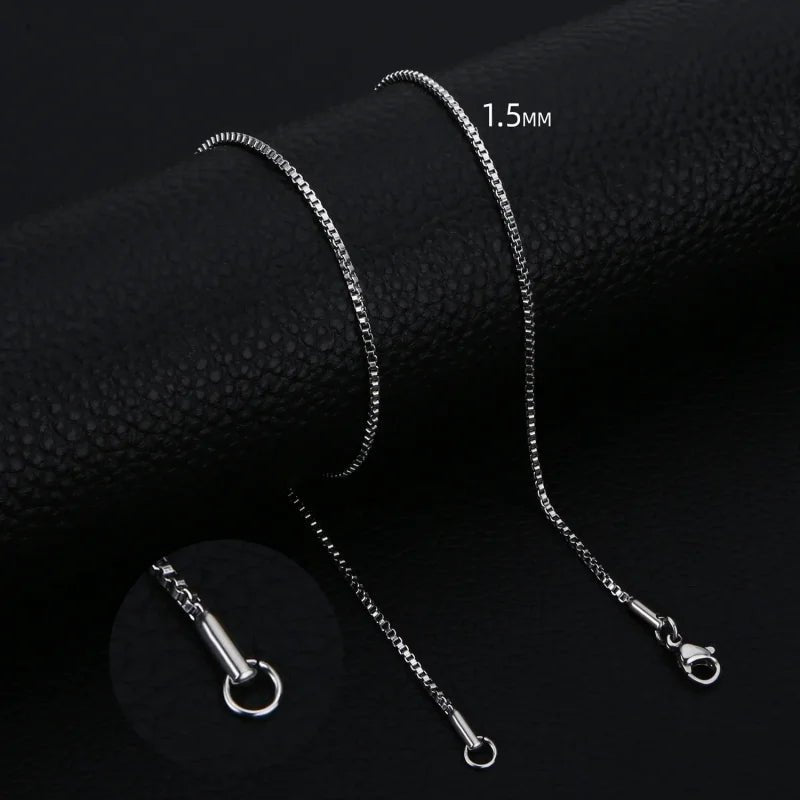 Stalen Venetiaanse Ketting Zilverkleurig &acirc;&euro;&ldquo; Elegante Schakelketting RVS Unisex - 6