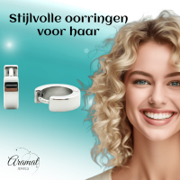 Stijlvolle Kinder Oorbellen met Scharnier -
