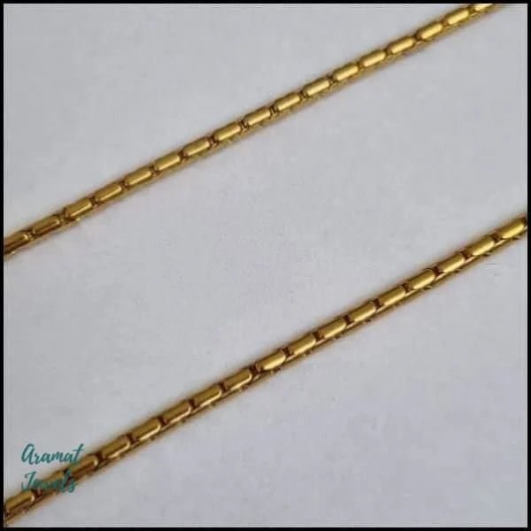 Goudkleurige Slangenketting RVS Staal &acirc;&euro;&ldquo; Soepele Snake Chain Dames - Unisex