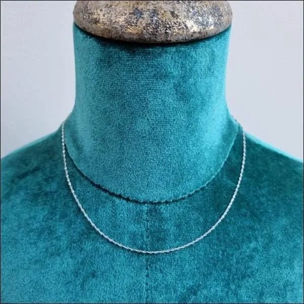 Prachtige Singapore Zilveren Ketting &acirc;&euro;&ldquo; 925 Zilver Damesketting - Dames