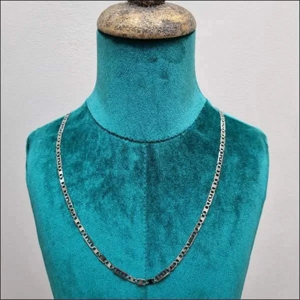 Trendy Dunne Open Schakel Ketting Staal &acirc;&euro;&ldquo; Zilverkleurig Fijne Ketting RVS - Unise