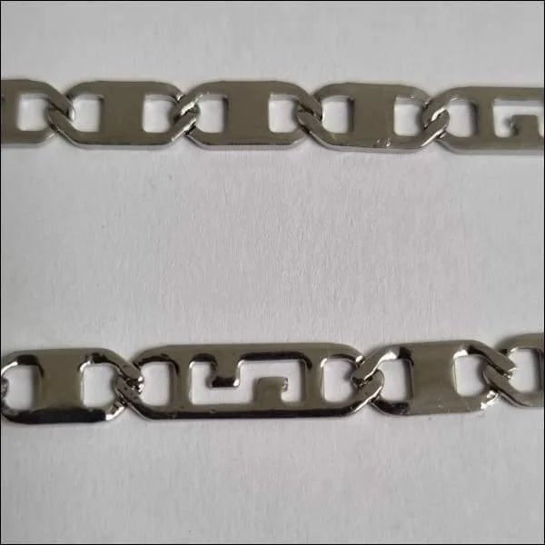 Trendy Dunne Open Schakel Ketting Staal &acirc;&euro;&ldquo; Zilverkleurig Fijne Ketting RVS - Unise