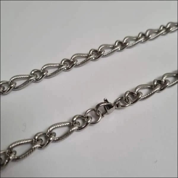 Fantasie Schakel Ketting Staal &acirc;&euro;&ldquo; Trendy & Robuust RVS Unisex - Unisex