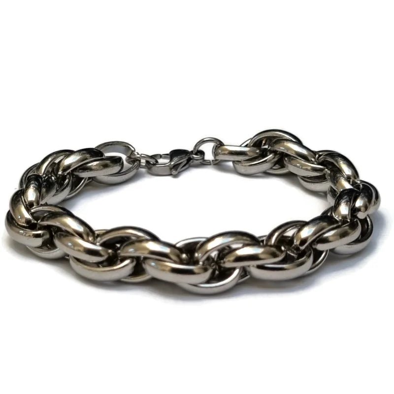 Chique Fantasie Schakel Armband - Heren