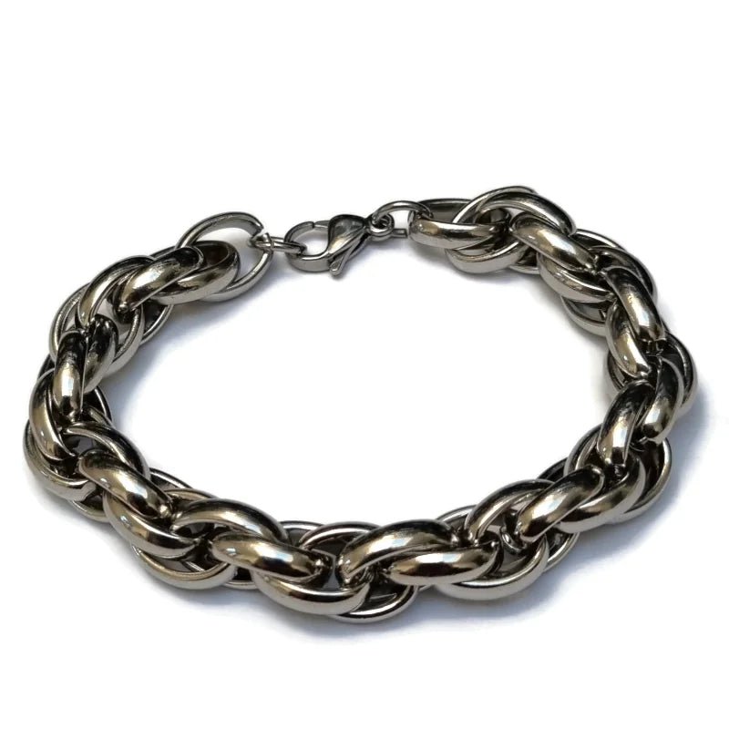 Chique Fantasie Schakel Armband - Heren