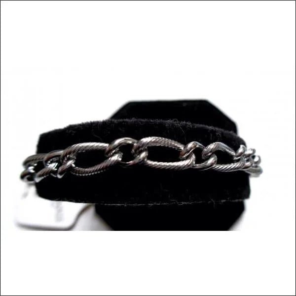 Stalen Fantasie Schakel Armband - Unisex