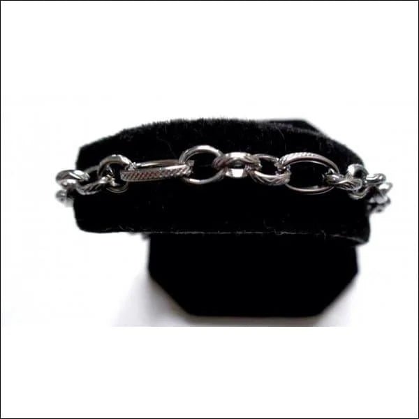 Prachtige Stalen Armband met Fantasieschakel