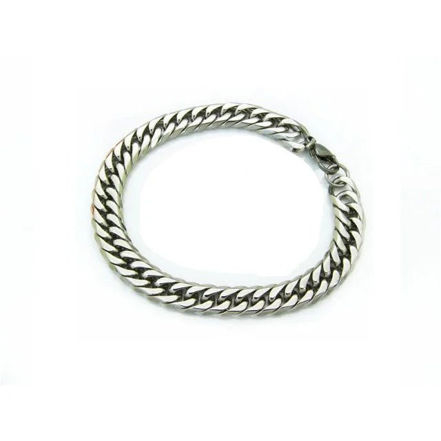 Stoere Rvs Gourmet Schakelarmband