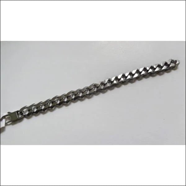 RVS Armband met Curb Cuban Schakel