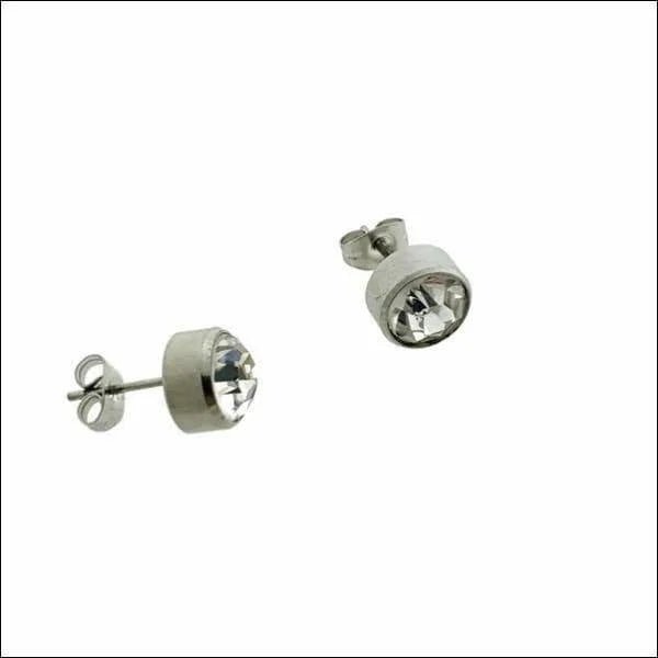 Transparante Kristal Oorbellen met Stijlvolle 10mm -