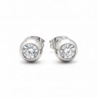 Zirkonia Steen Oorbellen -