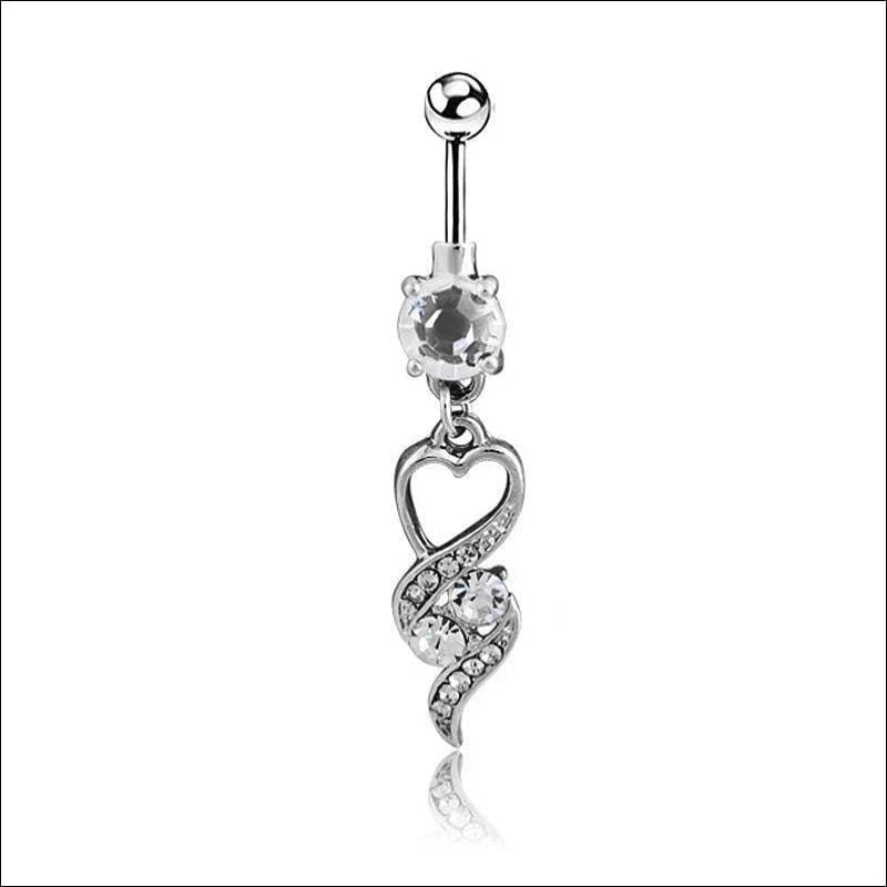 Stalen Navelpiercing met Fantasie Hanger - Unisex