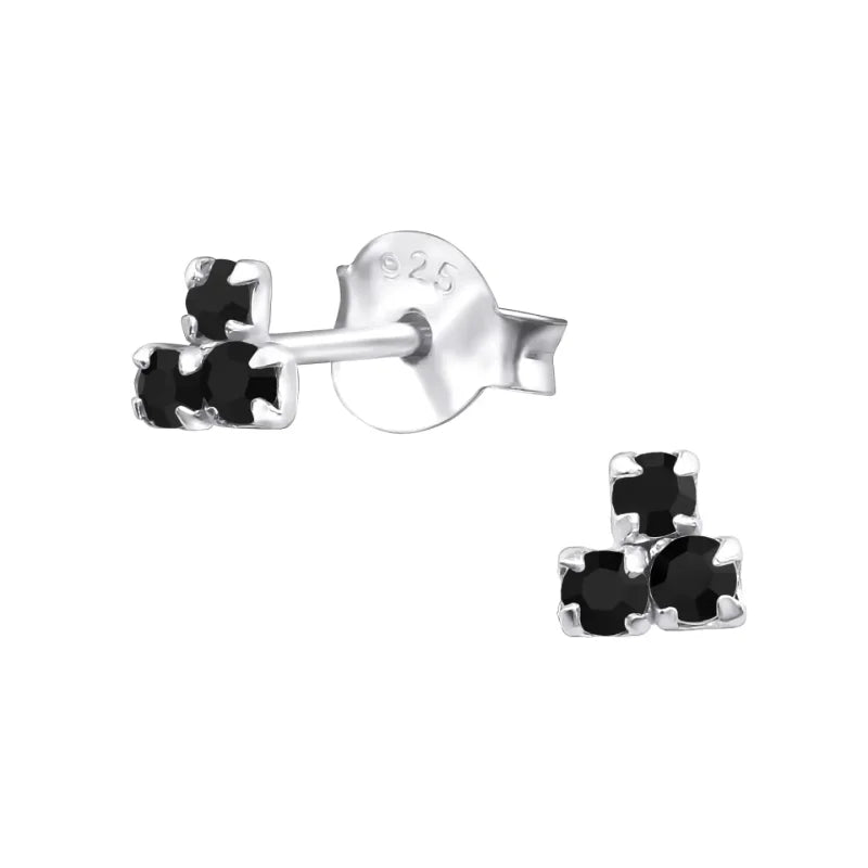 Schitterende Kristal Oorbellen - Transparant-4mm -